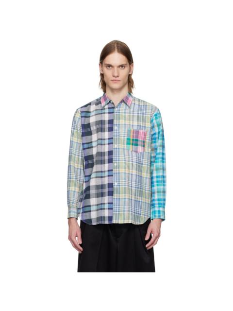 Comme des Garçons SHIRT Multicolor Yarn Dyed Cotton Check Poplin Shirt