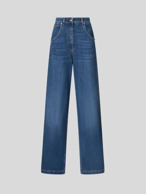 Etro DENIM JEANS WITH APPLIED PATCH