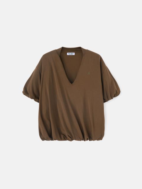 THE ATTICO ''ZAYDEN'' SMOKED TOPAZ T-SHIRT