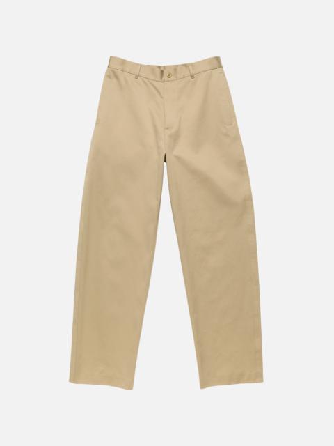 Acne Studios Cotton satin trousers - Dusty beige