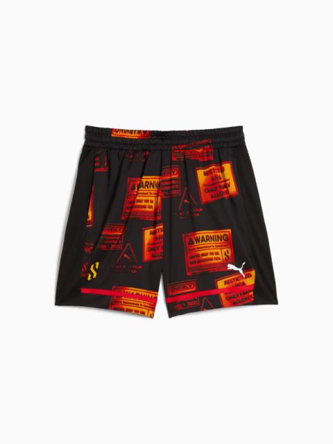 PUMA Scoot Caution All Jaws Men's Basketball Shorts