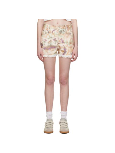Isabel Marant Étoile Multicolor Lesia Denim Shorts
