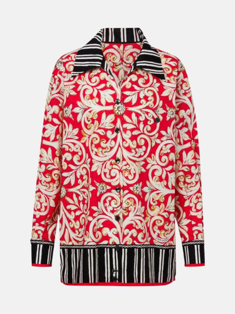 Dolce & Gabbana Printed cotton shirt