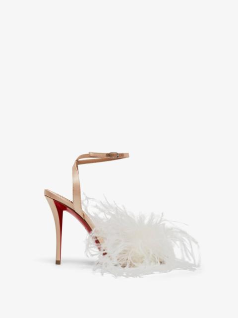 Christian Louboutin Miss Z Poupi 100 blush sandals