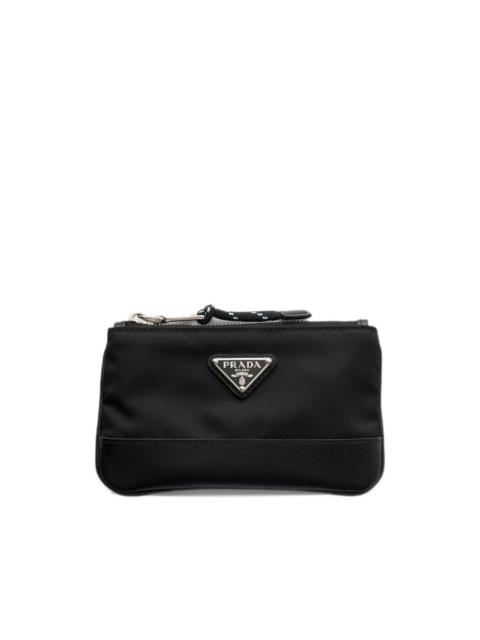Prada Re-Nylon and Saffiano mini pouch