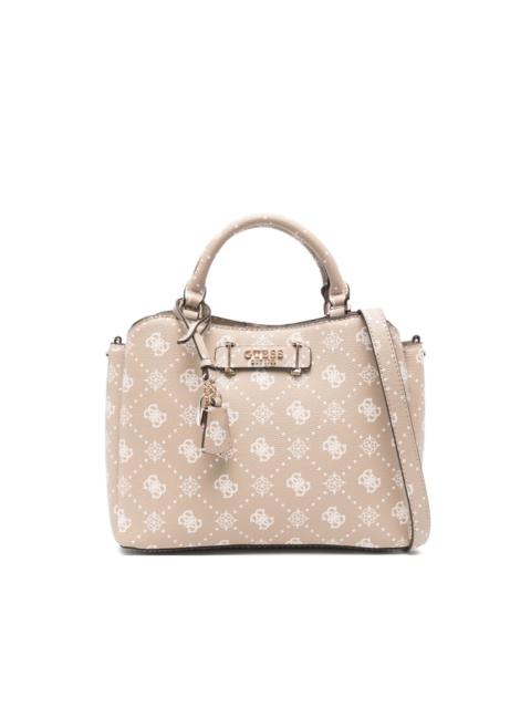 GUESS USA logo-plaque shoulder bag