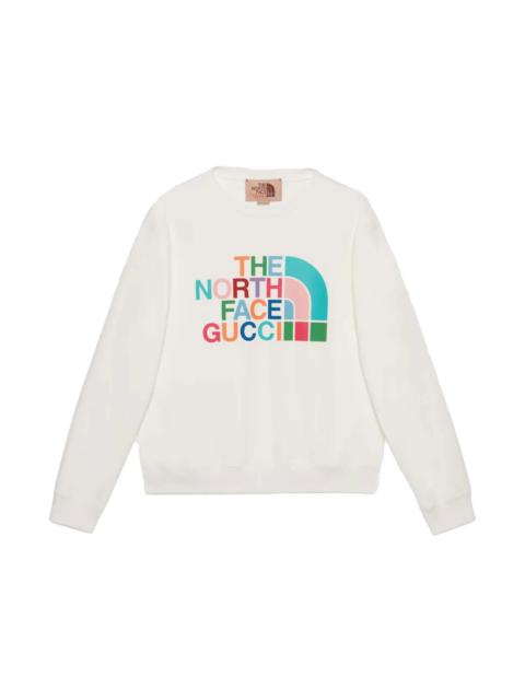 GUCCI Gucci x The North Face Sweatshirt Ivory/Multicolor
