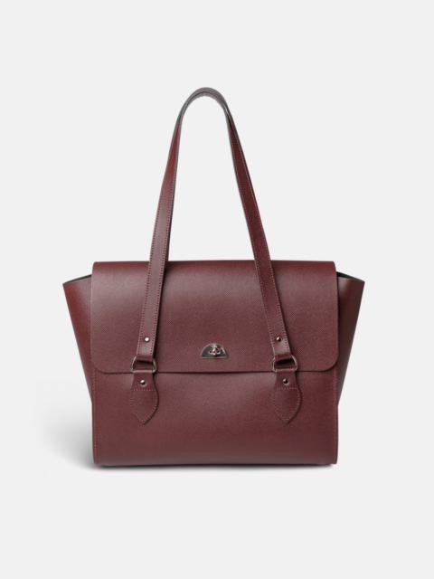Cambridge Satchel The Emily -  Oxblood Saffiano