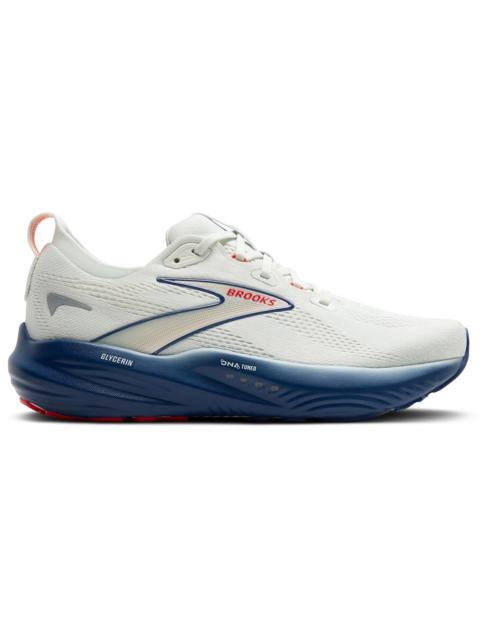 BROOKS Brooks Glycerin 22 Grey Navy Peony Fiery Red