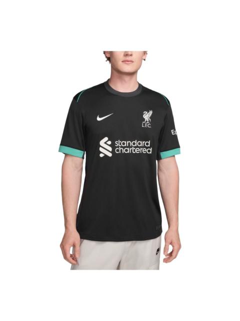 Nike Nike Dri-FIT Liverpool FC 2024/25 Stadium Away Jersey 'Black Teal' FN8780-322