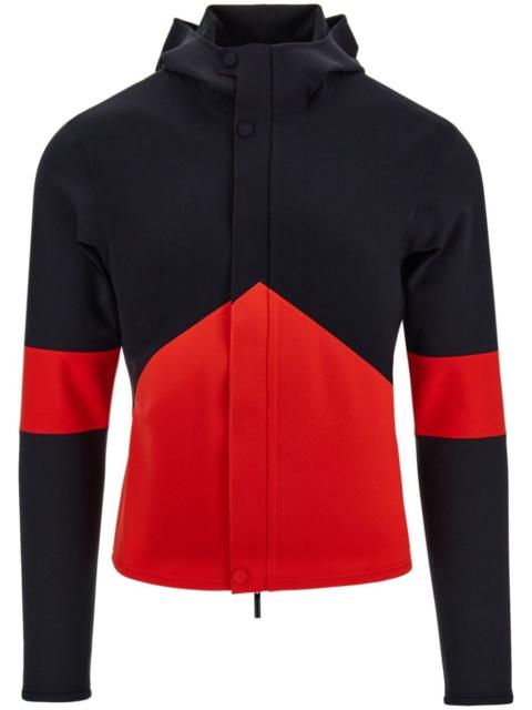 FERRAGAMO colour-block hooded jacket
