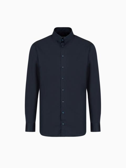 GIORGIO ARMANI Luxury cotton twill shirt