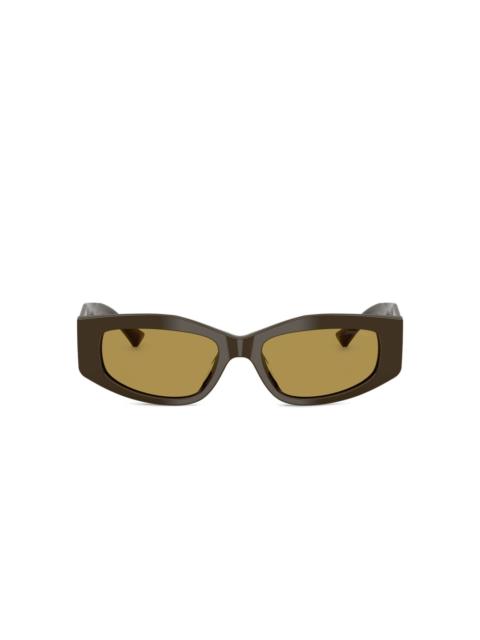 JIMMY CHOO geometric-frame sunglasses