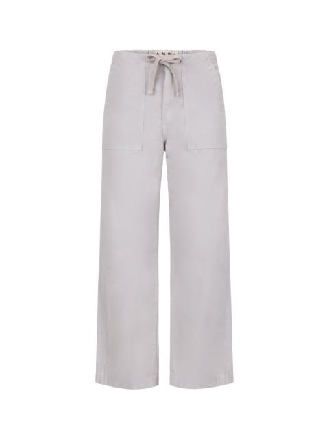 AMO Easy Drawstring Slouch Crop
