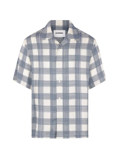 Jil Sander check-pattern short-sleeve shirt