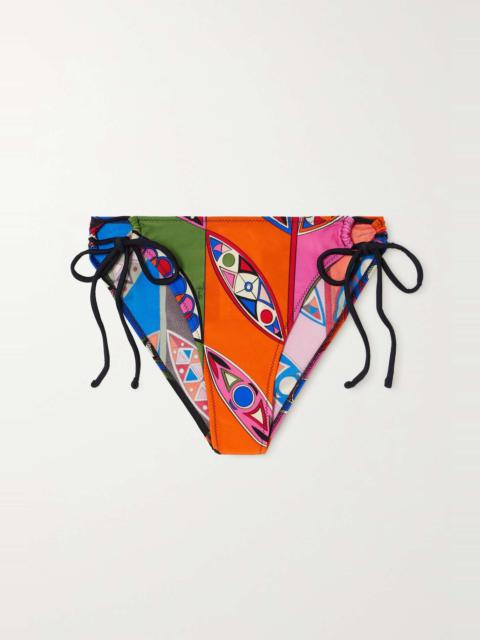 Printed bikini briefs