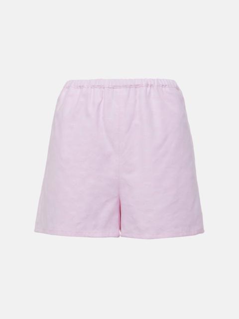 GUCCI GG Supreme cotton shorts