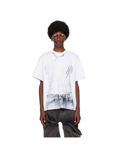 Y/Project White Trompe-L'œil T-Shirt