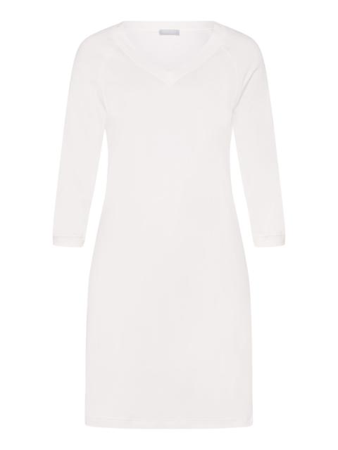 HANRO Pure Essence V-Neck Cotton Nightgown