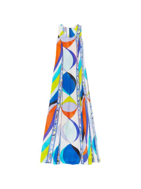 PUCCI Pesci-print cotton dress