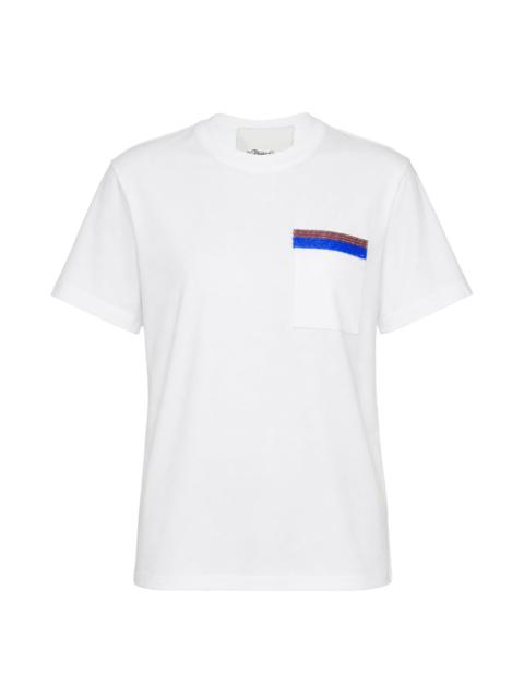 3.1 Phillip Lim Beaded Pocket T-Shirt