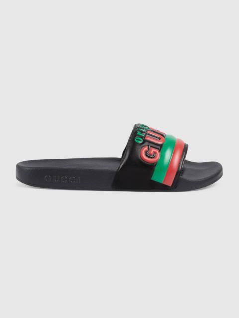 GUCCI Men's "Original Gucci" slide sandal