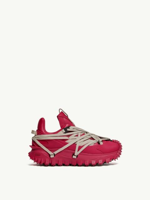 Moncler Moncler + Rick Owens Trailgrip Megalace Leather Sneakers