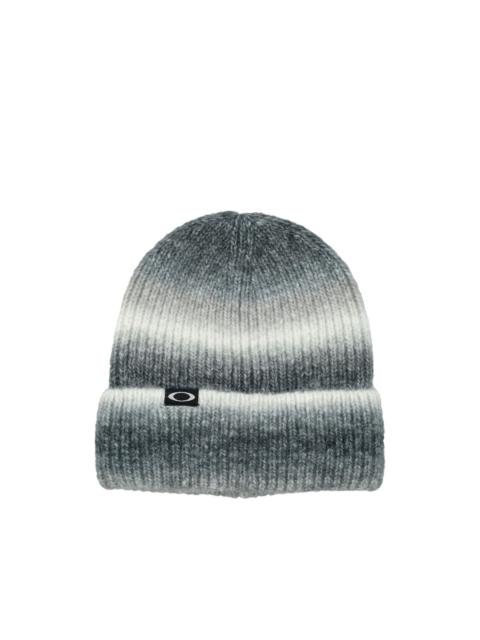 OAKLEY Ellipse Gradient ribbed beanie