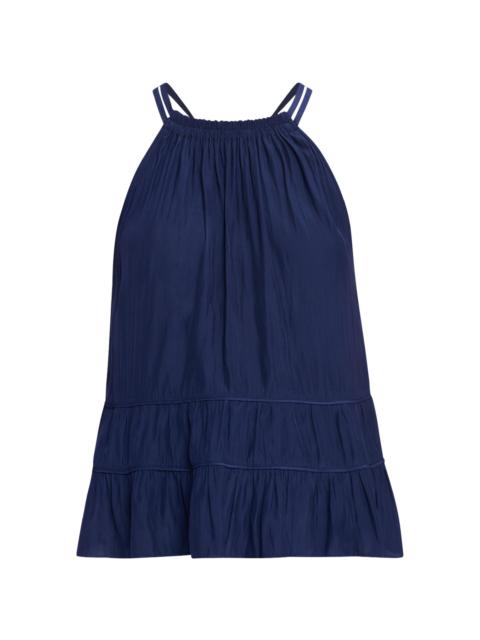 RAMY BROOK Women's Dana Smocked Tank - Navy