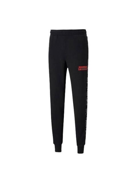 PUMA PUMA Core Camo All Over Print Pants 'Black Red' 588500-01