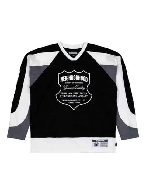 NEIGHBORHOOD long-sleeved printed-logo sweatshirt