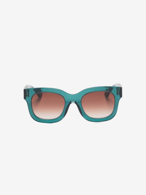 THIERRY LASRY Unicorny square-frame sunglasses