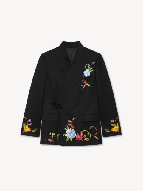 KENZO 'KENZO Wildflower' kimono blazer in virgin wool