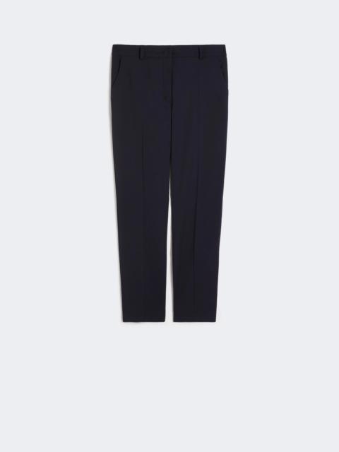 WEEKEND Max Mara Stretch wool cigarette trousers - NAVY
