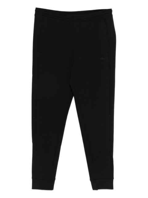 LACOSTE fitted jersey track pants