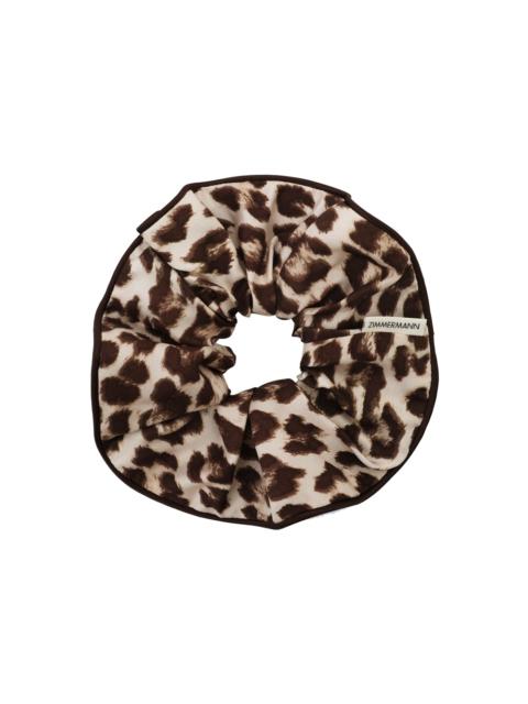 Zimmermann PRINTED SILK SCRUNCHIE
