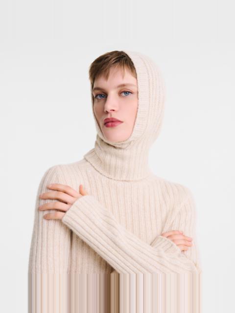 Longchamp Balaclava Ecru - Knit