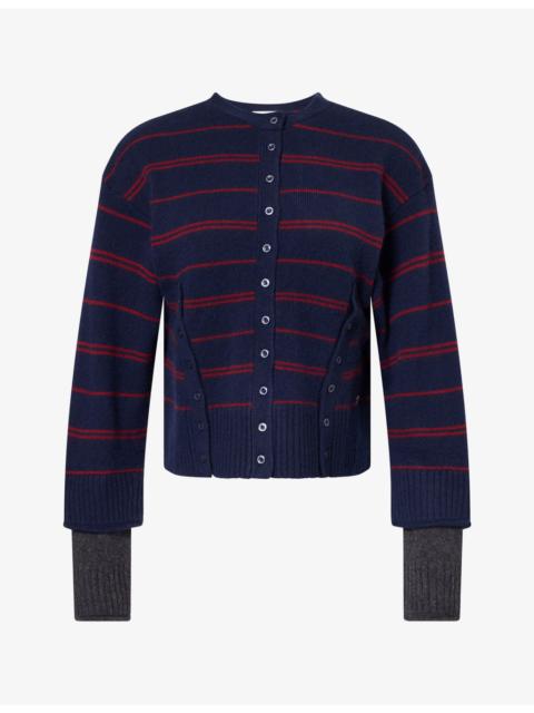 DAMSON MADDER. Franny Merino-Wool Cardigan