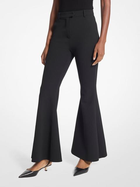 MICHAEL KORS Stretch Crepe Flared Pant