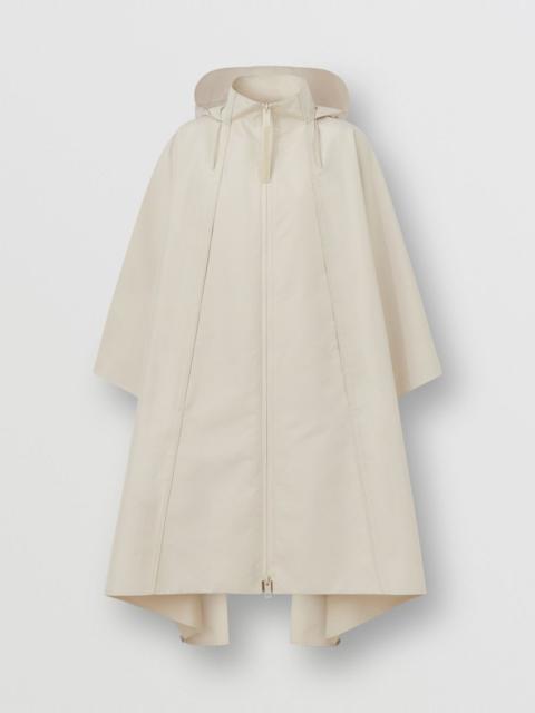 Burberry Logo Detail Tailored Hooded Cape