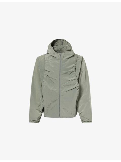 Seventh Ofunato Hooded Nylon Windbreaker Jacket