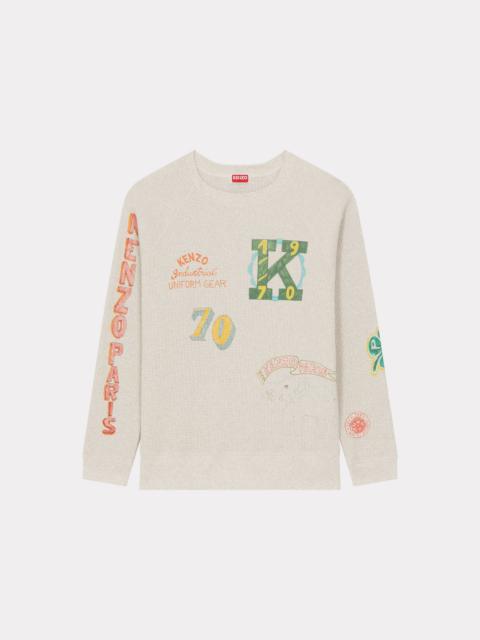 KENZO 'KENZO Drawn Varsity' oversized sweatshirt