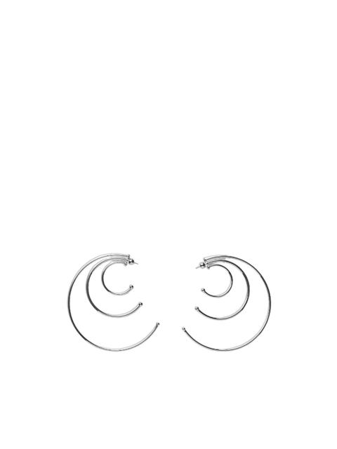 PANCONESI triple-hoop earrings