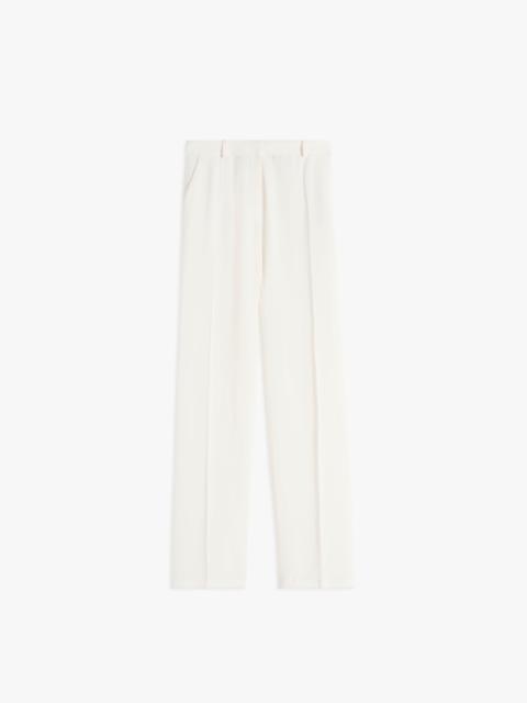 Straight Leg Trouser in Off White