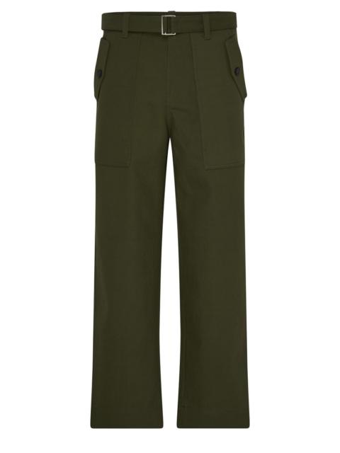 Maison Kitsuné Branded workwear pants