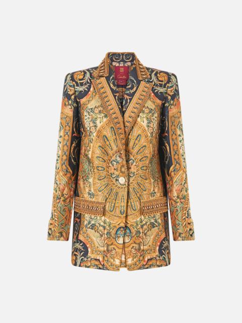 CAMILLA JACKET WITH POCKET DETAIL MUSEUM MEMOIRS