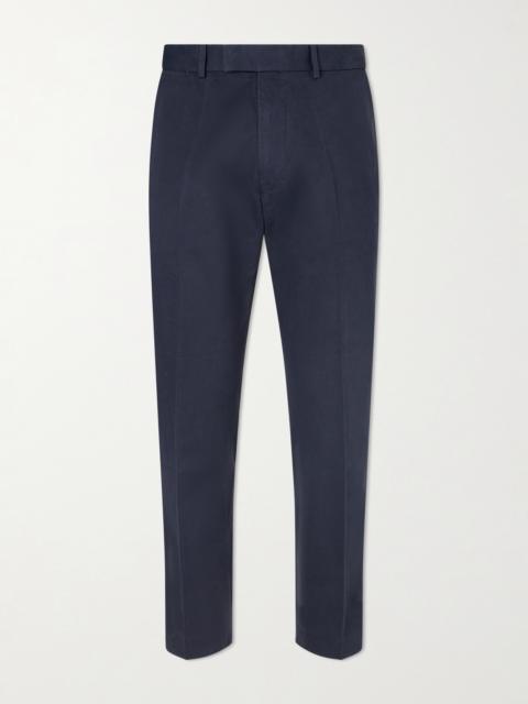 TOM FORD Straight-Leg Cotton-Drill Trousers