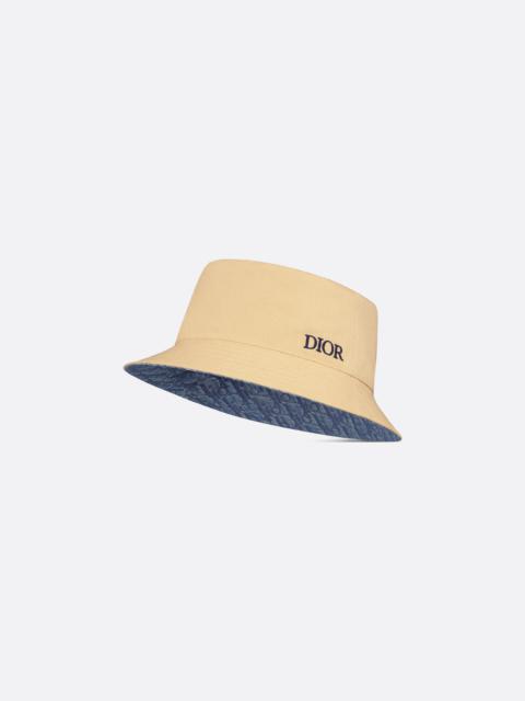 Dior Dior Oblique Reversible Bucket Hat