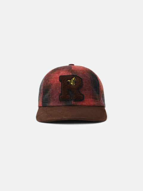 Rhude FLANNEL R PATCH 6-PANEL HAT