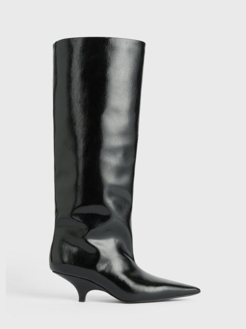 The Wedge-Heel Boot black